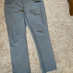 FootJoy Athletic Fit Golf Pants, Grey, 38x32